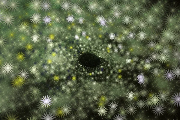 Yıldızlı güzel soyut bir arka plan. 3d oluşturma.