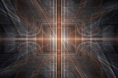 soyut ışık ve çizgilerle koyu arkaplan.