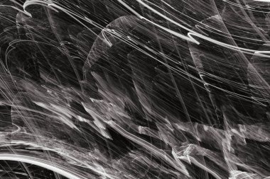 Siyah ve beyaz boyalı soyut arkaplan