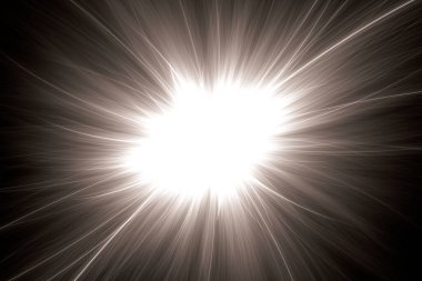 Güneş ile arka plan