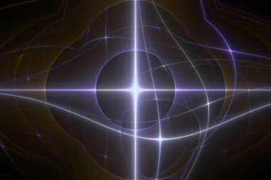 soyut dijital fraktal tasarım arka planı