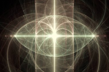 fantezi kaotik renkli fraktal desen. Soyut fraktal şekiller. 3d resimleme arkaplanı veya duvar kağıdı oluşturuluyor.