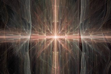 Yaratıcı tasarım için soyut fraktal arkaplan