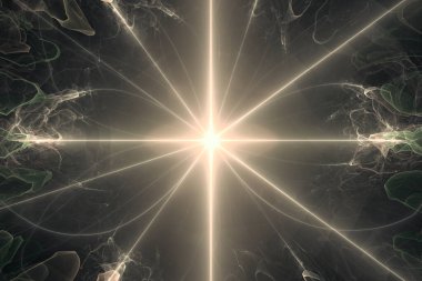 soyut fraktal fantezi tasarımı arka plan ışıltılı fraktal