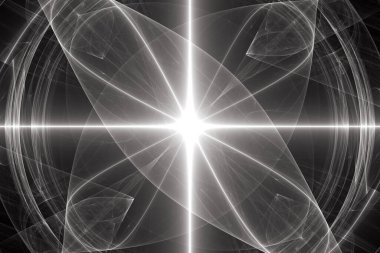 Hayali fraktal arkaplan resmi