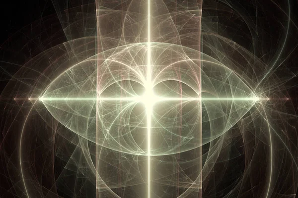 fantezi kaotik renkli fraktal desen. Soyut fraktal şekiller. 3d resimleme arkaplanı veya duvar kağıdı oluşturuluyor.