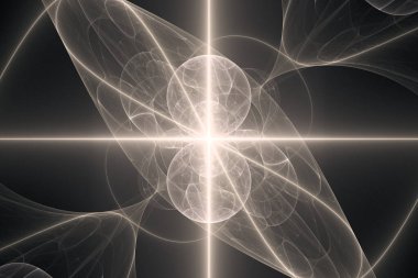 fantezi kaotik renkli fraktal desen. Soyut fraktal şekiller. 3d resimleme arkaplanı veya duvar kağıdı oluşturuluyor