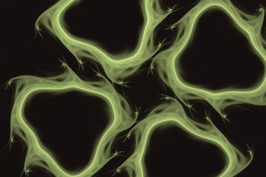 Yeşil duman arka plan