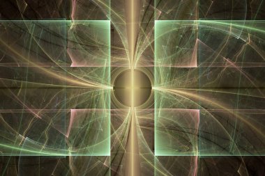 soyut fraktal geometrik arkaplan, yaratıcı grafik tasarımı için yaratıcı sanat