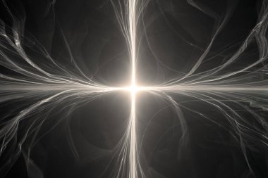 Fraktal arka plan, fütüristik doku