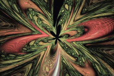 Hayali fraktal arkaplan resmi