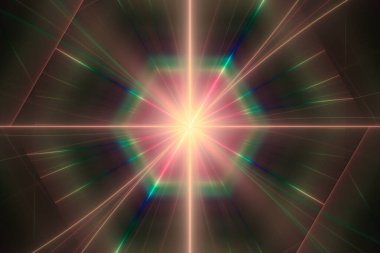 soyut dijital fraktal tasarım arka planı