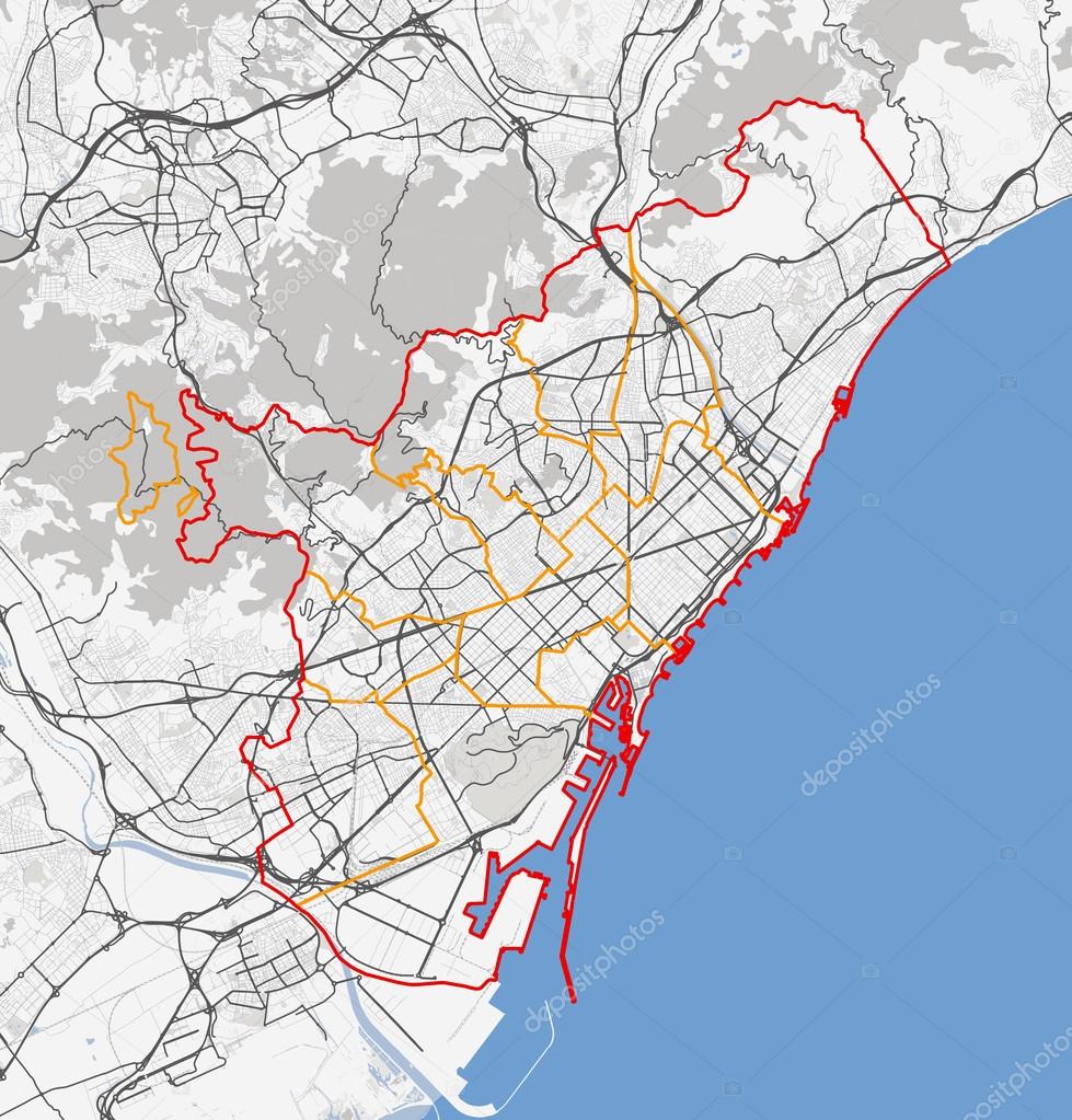 Karta över Barcelona Spanien – Karta 2020