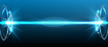 Sanal gerçeklik. Gelecekçi VR baş ekran tasarımı. Gelecekçi Vektör HUD Arayüz Ekran Tasarımı. HUD UI GUI fütüristik kullanıcı arayüzü ekran ögeleri ayarlandı. Video oyunu için yüksek teknoloji ekran. 