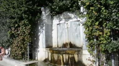 Viyana, Avusturya - 27 Ağustos 2015: Mimarlık, insan ve anıtlar şehir Viyana