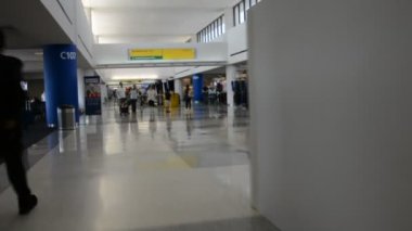 New Jersey'deki Newark, Amerika Birleşik Devletleri - 24 Ağustos 2015: Newark airport