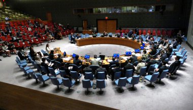 New York, United States. 25th August 2016. Security Council 7760 meeting United Nations Interim Administration Mission in Kosovo clipart