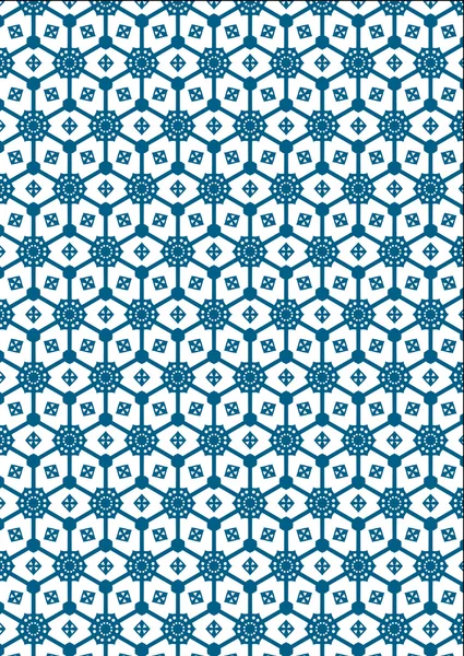 Nahtloser Hintergrund mit geometrischem Muster — Stockvektor
