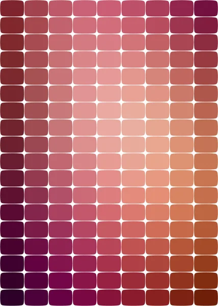 Fond avec des rectangles arrondis pourpre-brun couleurs — Image vectorielle