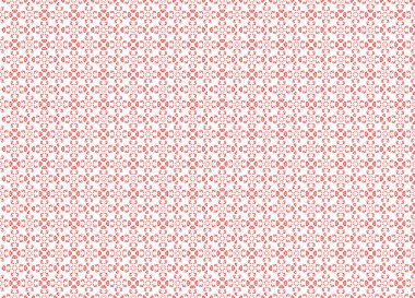 Beyaz arka planda kırmızı çiçekler ile soyut renkli Dikişsiz çiçek vektör deseni