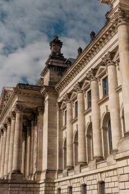 Berlin 'deki Bundestag binasının bir parçası.