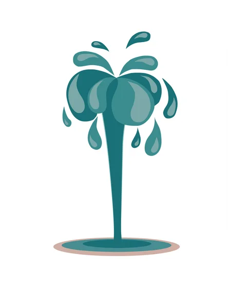 Çeşme akışı sıçraması ile