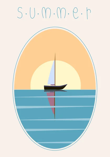 Yaz aylarında deniz tekne