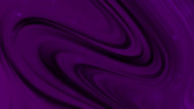 Büyüleyici soyut bir arka plan. Derin mor ve siyah kıvrımlı kıvrımları var. Sihirli ve zarif bir his için hafif parıldayan ışık parçacıklarıyla geliştirilmiş..