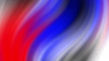 Kırmızı, mavi ve beyaz renkli kıvrımlı dalgaların oluşturduğu dinamik soyut arkaplan. Grafik tasarımı, hareket grafikleri ve dijital sanat projeleri için ideal.