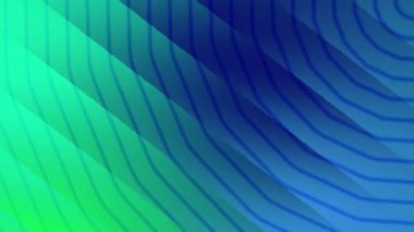 Dinamik soyut arkaplan üzerinde dalgalı çizgiler ve çizgiler olan pürüzsüz renk eğimleriyle. Tasarım projeleri için modern dijital sanat döngüsü.