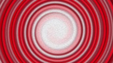 Hipnotize edici bir etkisi olan soyut kırmızı ve beyaz kıvrımlı dairesel arka plan. Tatil geçmişleri, yeni yıl kutlamaları ve şenlikli hareketler için mükemmel..