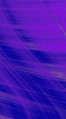 Dinamik soyut arka planda mor ve koyu mavi çizgiler, ince parıltılar ve ışık parlamaları var. Enerjik ve modern tasarımlar için ideal..