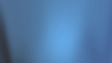 Hafif ışık efektleriyle soyut yumuşak mavi eğimli arkaplan. Hareket grafikleri, sunumlar ve dijital sanat için mükemmel..