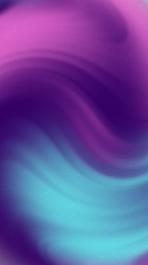 Büyüleyici soyut bir arka plan, canlı mor, mavi ve deniz mavisi kıvrımlar içeriyor. Bu organik, akışkan hareket, modern tasarım için mükemmel, dinamik ve yatıştırıcı bir görsel etki yaratır..