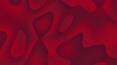 hareketli siyah kırmızı soyut arkaplan akışkan şekiller ve yumuşak gradyanlar tasarım projeleri ve hareketli grafikler ve başlıklar için idealdir.