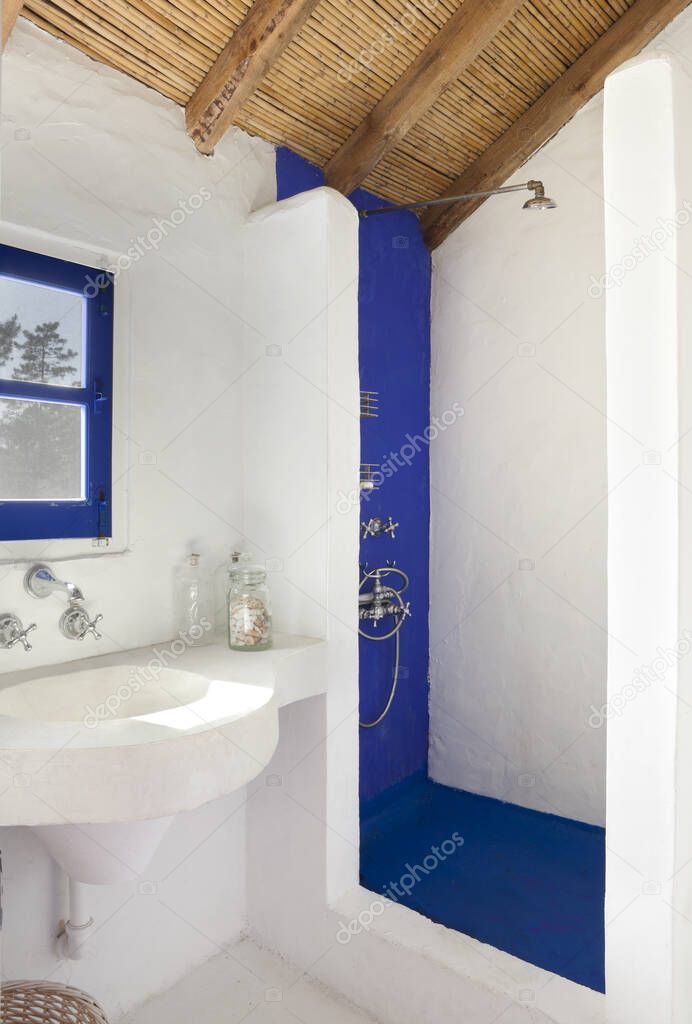 casa de banho tipica rustica, Portugal Comporta, Regio sul