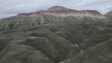 Nallihan Kuş Sığınağı, eşsiz doğal bir yer, çöl tepeleri. Yüksek kalite fotoğraf
