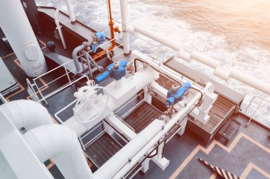 LNG Sığınak İstasyonu Tahta Manifestosu Etkin Valfler, Borular, Flanges