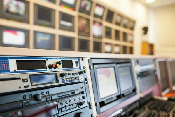 Professional tv studio equipment — Stock Photo, Image