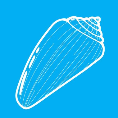 Tuhaf Renkli Deniz Kabuğu Çizimleri, El Çizimi Plaj Karalamaları