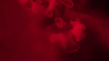 Renkli duman dokusu yaklaşıyor. Yukarıdan görüntüle.