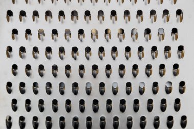 Arka plan olarak metal yüzey. makro lens.