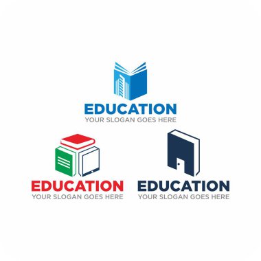 Eğitim logosu, üniversite logo vektörü