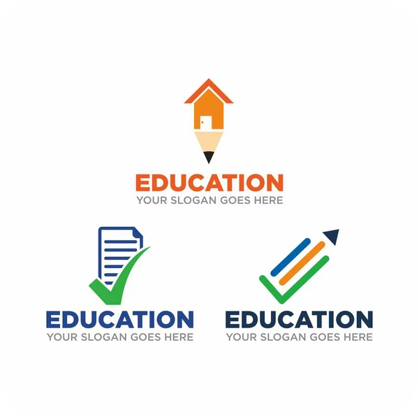 Eğitim logosu, üniversite logo vektörü