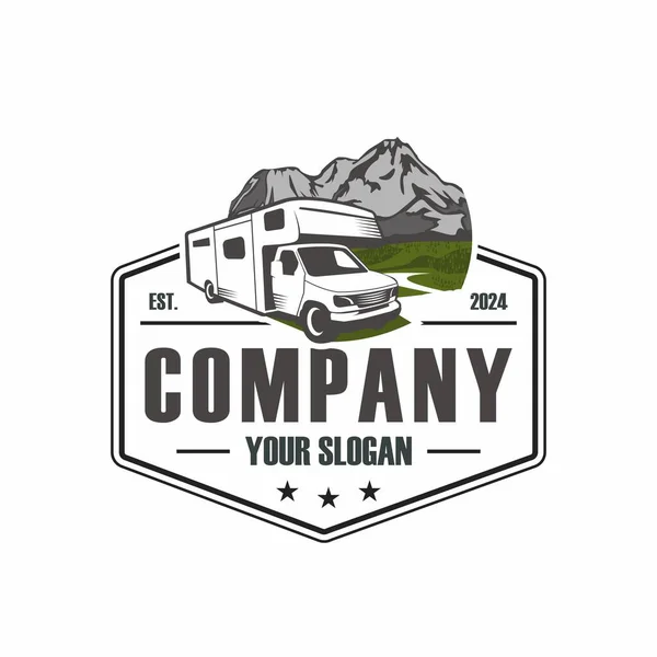 Karavan macera logosu, karavan araba logosu