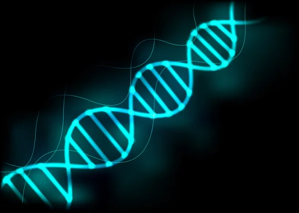 DNA iplikçik arka plan. — Stok Vektör