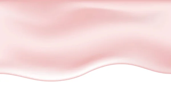 Goteando Crema Base Líquida Rosa Sobre Fondo Blanco Tonalidad Piel — Vector de stock