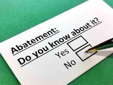 Bir kişi azalmayla ilgili soruya cevap veriyor..