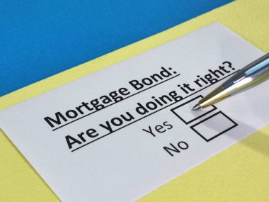 Bir kişi ipotekli tahville ilgili soruya cevap veriyor..