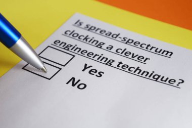 Bir kişi, spektrum saatinin yayılması ile ilgili soruya cevap veriyor..